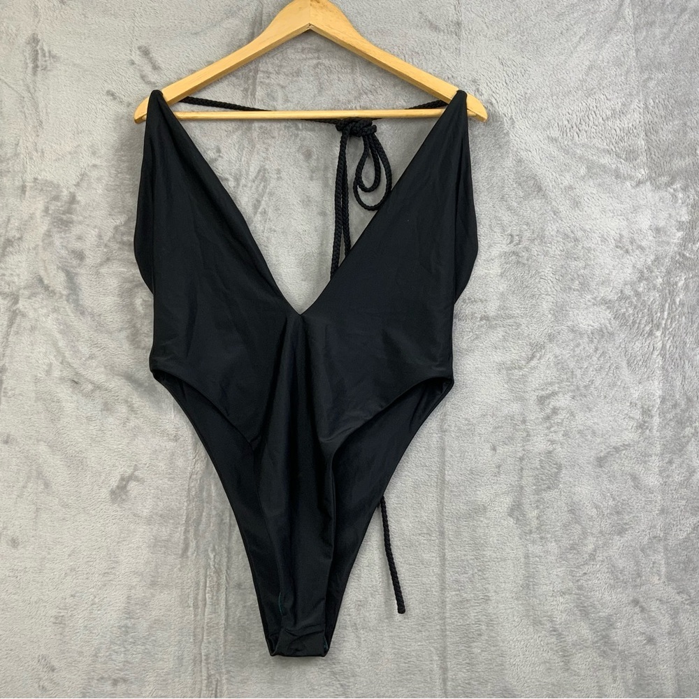 Mars The Label. The Fishtail Swimsuit. Black. UK Size 18.‎ (NWT).